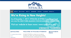 Desktop Screenshot of nysacra.org